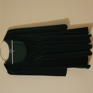 Modcloth green velvet dress